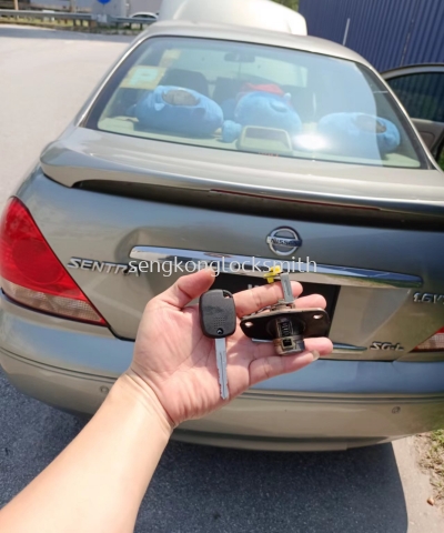 repair nissan sentra car key all lost