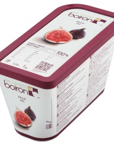 BOIRON, Frozen Fruit Puree - Fig 100% (With Seeds) , 1kg (Indent)