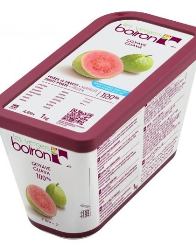 BOIRON, Frozen Fruit Pure - Guava 100% , 1KG