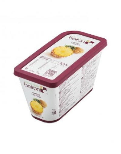 BOIRON, Frozen Fruit Puree - Pineapple 100% , 1kg