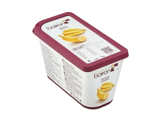 BOIRON, Frozen Fruit Puree - Banana, 100% , 1kg