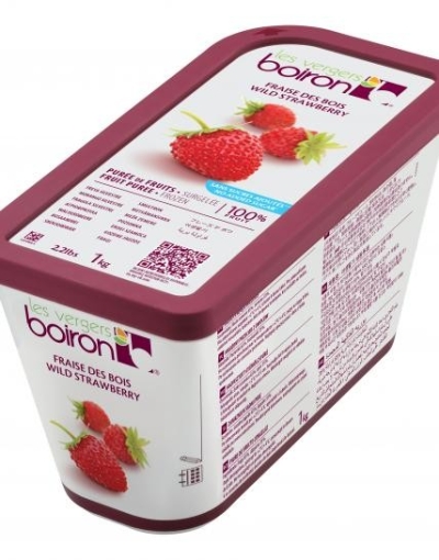 BOIRON, Frozen Fruit Pure - Wild Strawberry 100% , 1kg