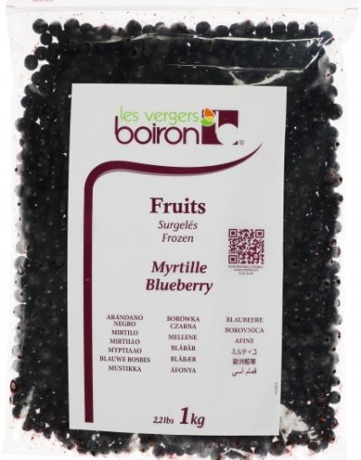 BOIRON, Frozen Whole Fruit & Pieces - IQF Blueberry, 1kg