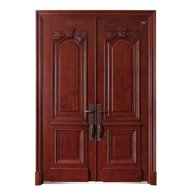 Pintu Berganda Kayu Pepejal : SWD - 7795