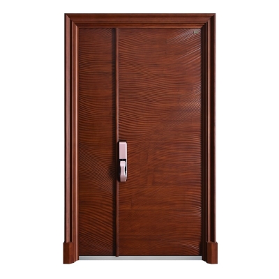 Unequal Double Solid Door : SWD - 7791