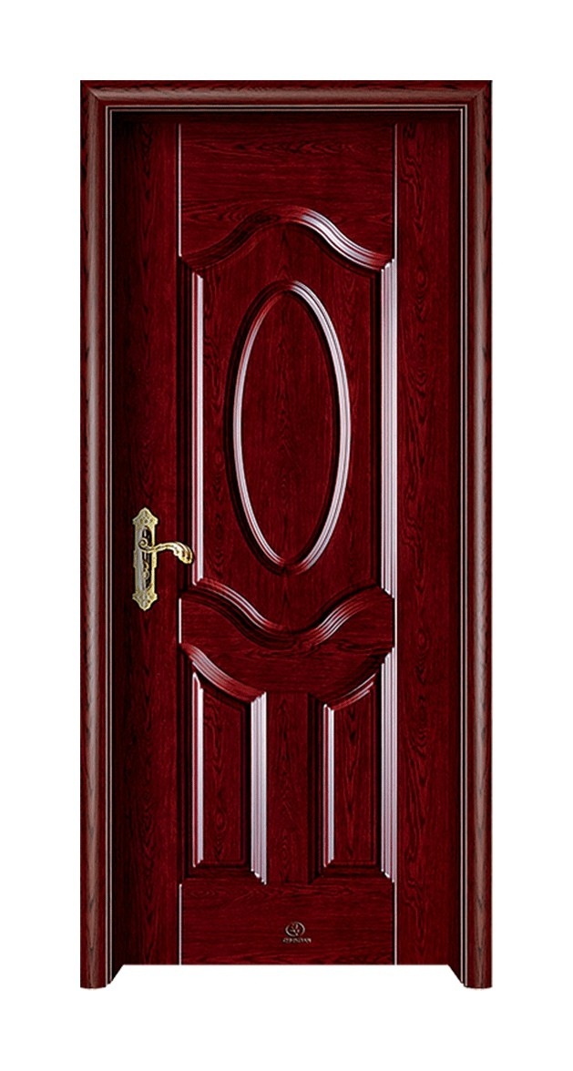 Steel Wood Door : SWD - 6434 (Purple Sandalwood) Steel Wood Doors Door & Door Design Choose Sample / Pattern Chart