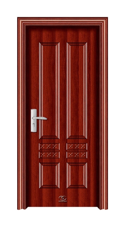 Pintu Kayu Keluli : SWD - 6820 (Kayu Merah)