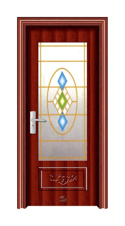 Pintu Kayu Keluli : SWD - 6829 (Kayu Merah)