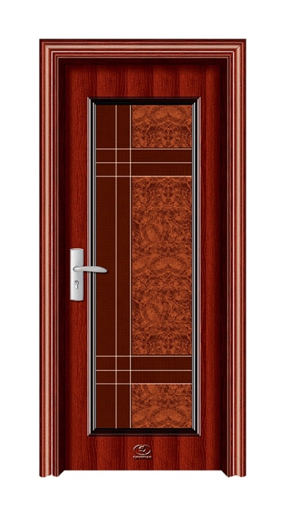 Steel Wood Door : SWD - 6824 (Red Wood)