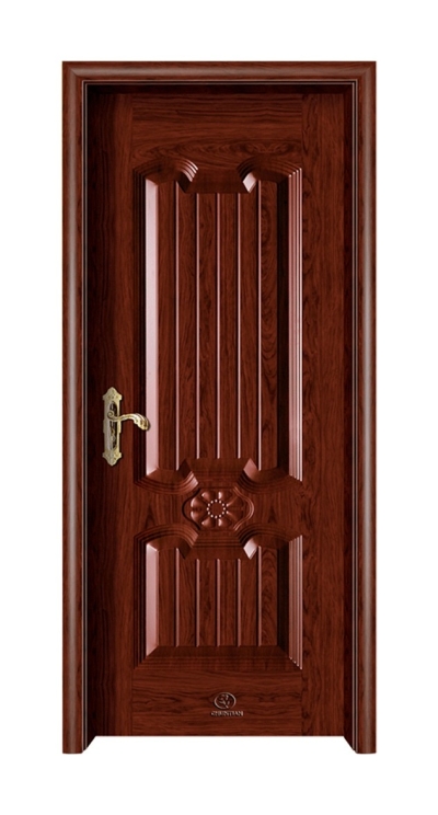 Pintu Kayu Keluli : SWD - 6445 (Pear Merah)