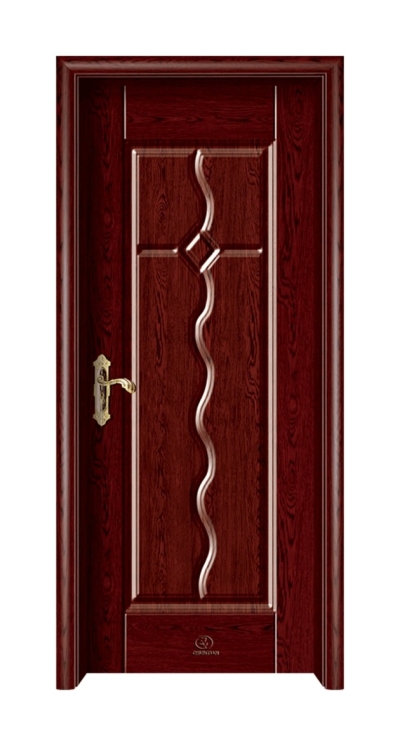 Steel Wood Door : SWD - 6432 (Purple Sandalwood)