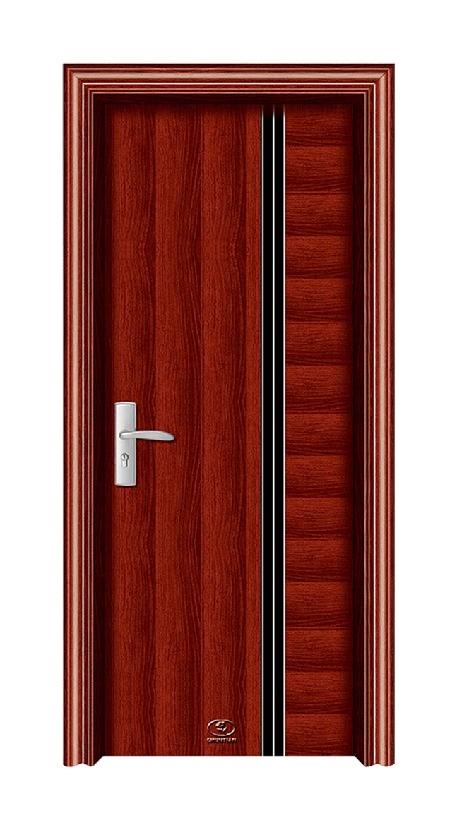 Steel Wood Door : SWD - 6823 (Red Wood) Steel Wood Doors Door & Door Design Choose Sample / Pattern Chart