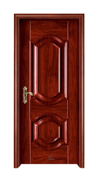 Pintu Kayu Keluli : SWD - 6426 (Kayu Cendana Merah)