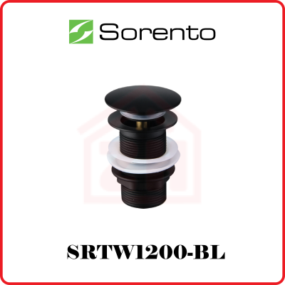 SORENTO Pop Up Waste SRTW1200-BL