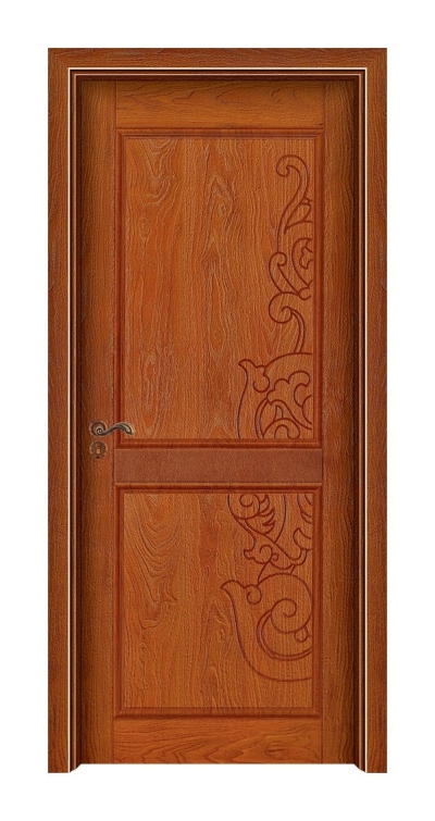 Korean Designer Doors : HBD-1058  (European Brown Walnut)