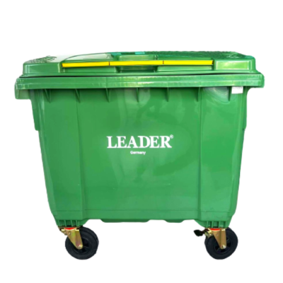 Leader 4 Wheeled Gargabe Bin 1100L &660L