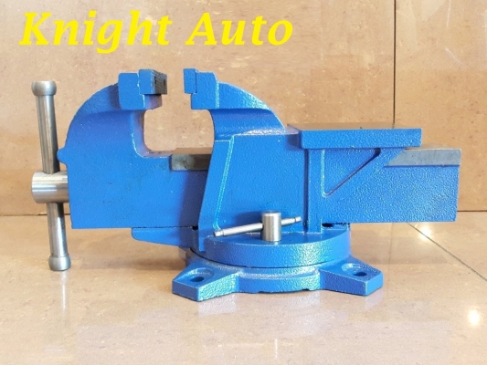 5"/125mm Heavy Duty Swivel Bench Vise With Anvil (6kgs) ID33771  