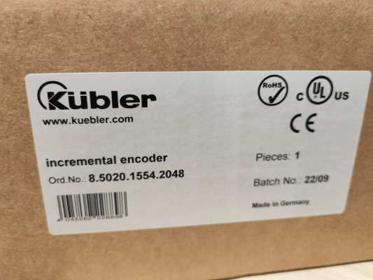 KUBLER 8.5020.1554.2048 ENCODER  Malaysia Thailand Singapore Indonesia Philippines Vietnam Europe USA