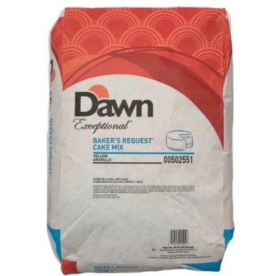 Dawn, Baker's Request, Yellow Mix, 22.68kg ( Indent )