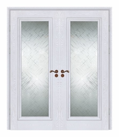 Painting Double Doors : PCD - 5635 (White)