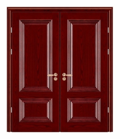 Painting Double Doors : PCD - 5648(Dark Mahogany )