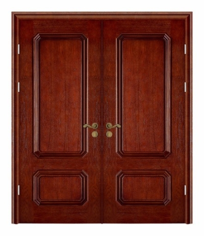 Painting Double Doors : PCD - 5639(Dark Mahogany)