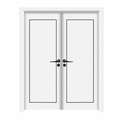 Painting Double Doors : PCD - 5611 (White)