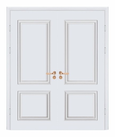 Painting Double Doors : PCD - 5638 (White)