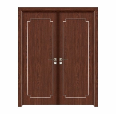 Painting Double Doors : PCD - 5613(Dark Brown)