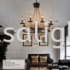 PENDANT LIGHT (8416-8P) Retro Loft Chandelier CHANDELIER