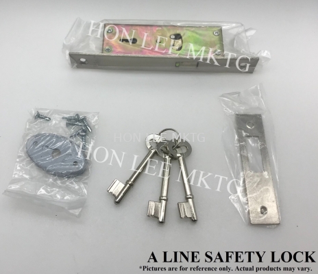 A LINE SAFETY LOCK 