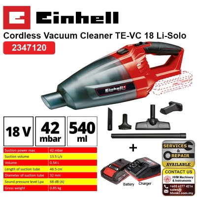 EINHELL Cordless Vacuum Cleaner TE-VC 18Li SOLO