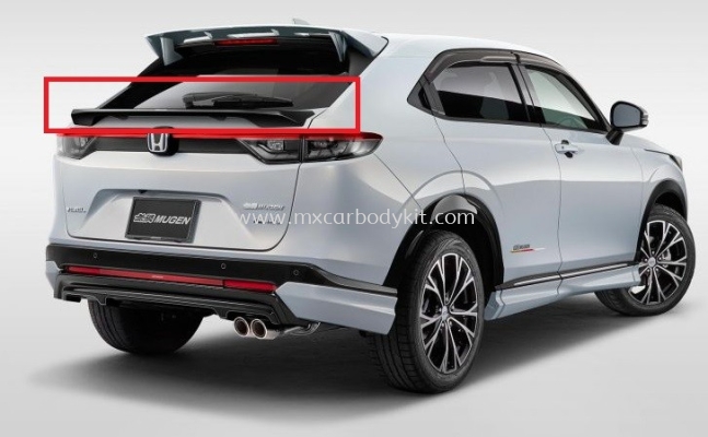 HONDA HRV 2022 MUGEN REAR TRUNK SPOILER 