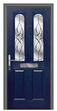 Composite Door Glass : WCD - 5622 (Dark Blue)