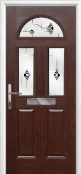 Composite Door : WCD - 1093 (Dark Brown)