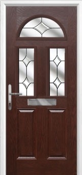 Composite Door : WCD - 1085 (Dark Brown)