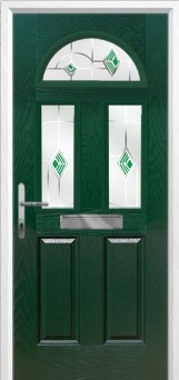 Composite Door : WCD - 1115 (Dark Green)