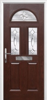 Composite Door : WCD - 1086 (Dark Brown)