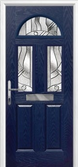 Composite Door : WCD - 1059 (Dark Blue)