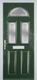 Composite Door : WCD - 1107 (Dark Green)