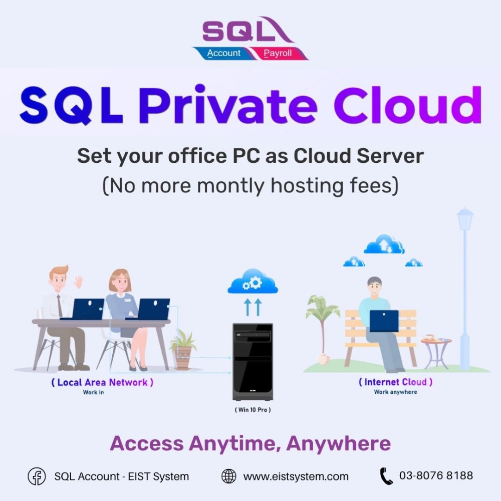 SQL Account - SQL Private Cloud