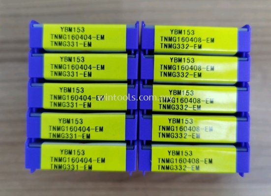 ZCCCT INSERTS- TNMG160404/08-EM / YBM153