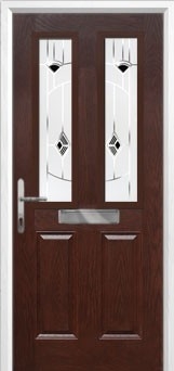 Composite Door : KCD - 8555 (Dark Brown)