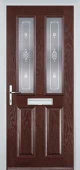 Composite Door : KCD - 8557 (Dark Brown)