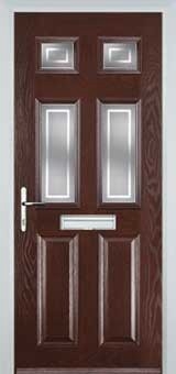 Composite Door : RCD - 8622 (Dark Brown)