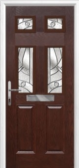 Composite Door : RCD - 8618 (Dark Brown)