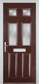 Composite Door : RCD - 8626 (Dark Brown)