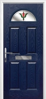 Composite Door : SCD - 9624 (Dark Blue) Dark Blue Color Composite Door Door & Door Design Choose Sample / Pattern Chart