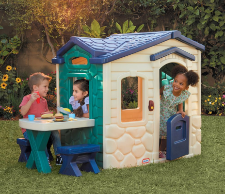 Little Tikes Picnic House With Patio Play House And Magic Bell