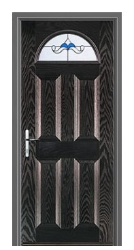 Composite Door : SCD - 9791 (Tiger Stripes Black)